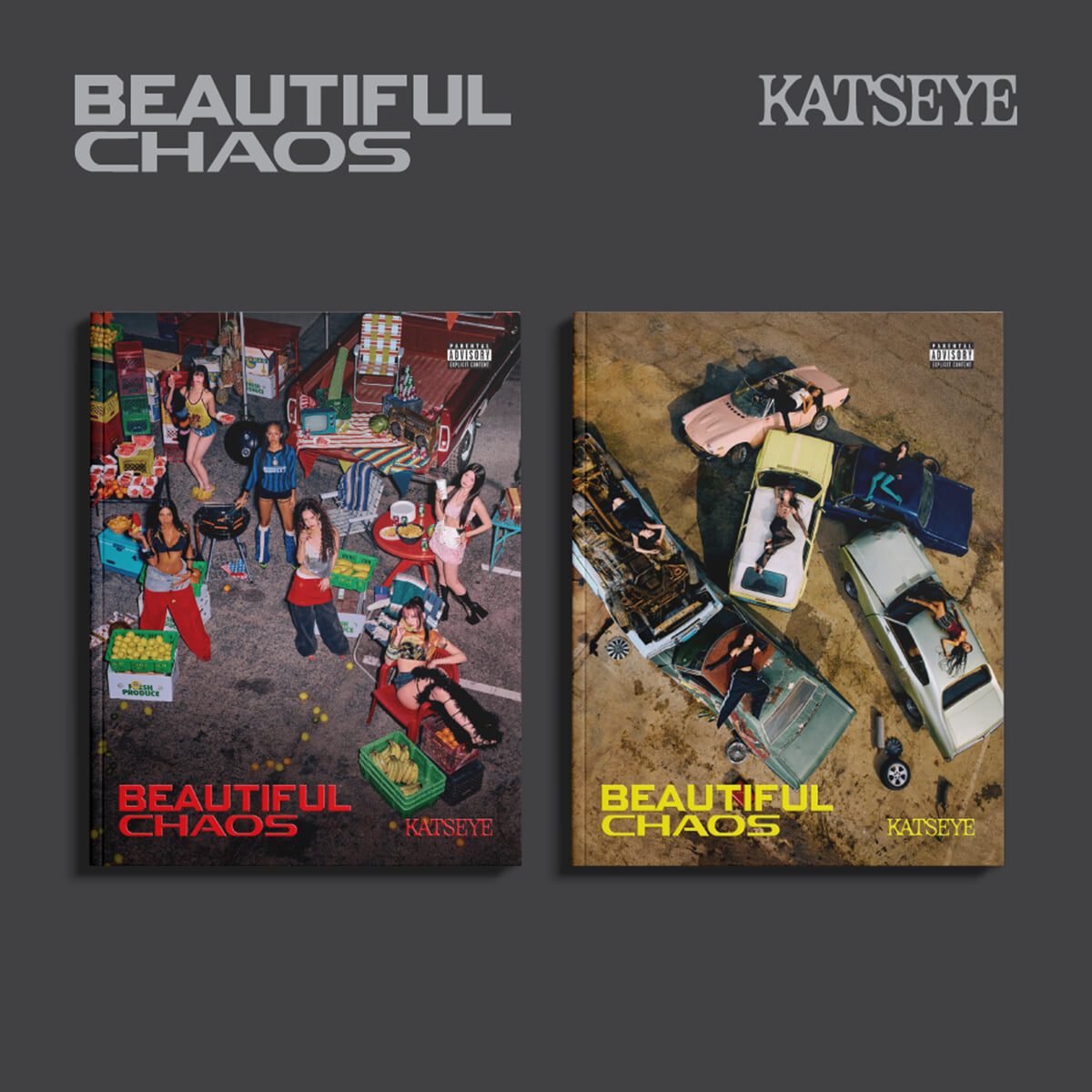 KATSEYE (캣츠아이) - BEAUTIFUL CHAOS [2종 중 1종 랜덤발송]