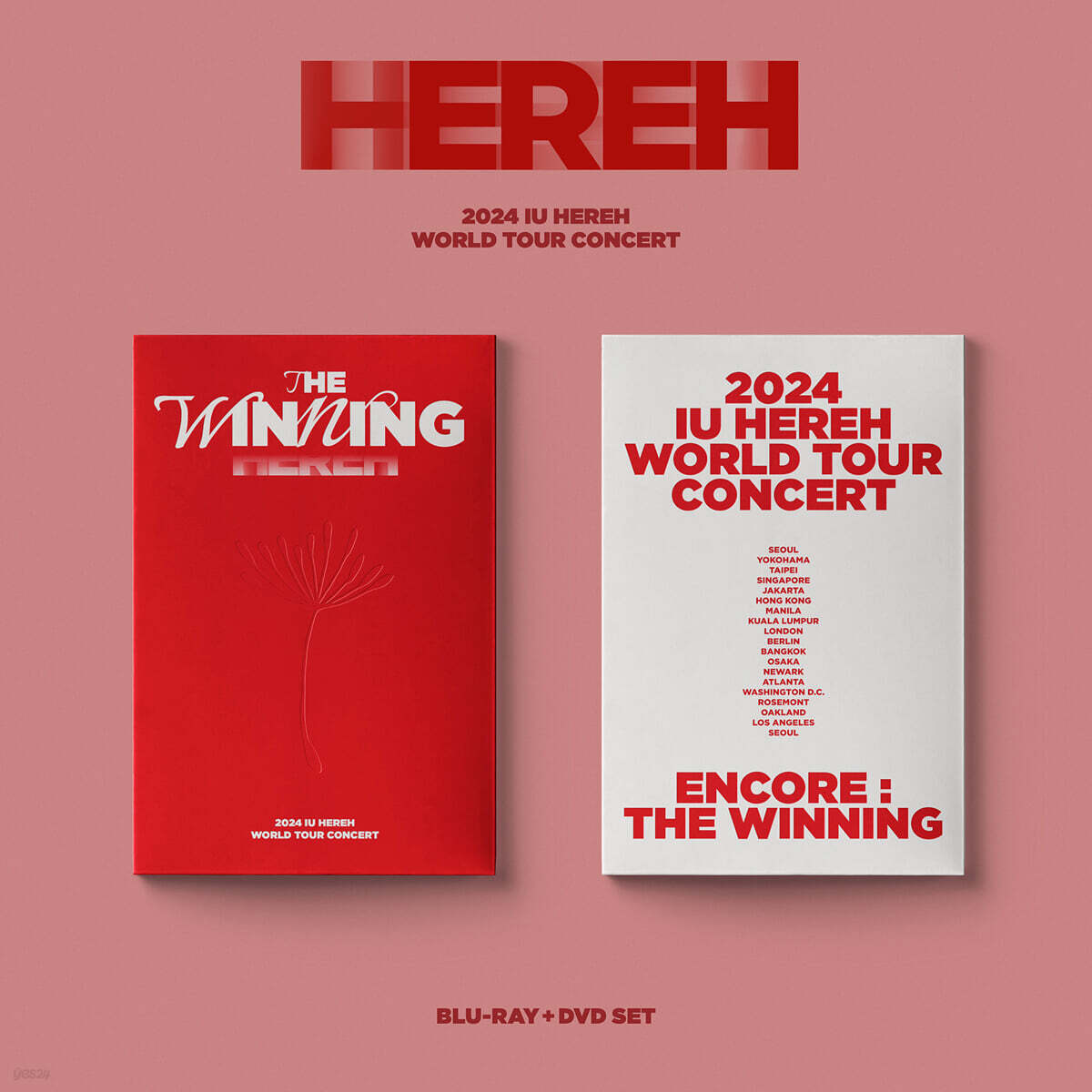 아이유 (IU) - 2024 IU 〈HEREH〉 WORLD TOUR CONCERT BLU-RAY + DVD SET