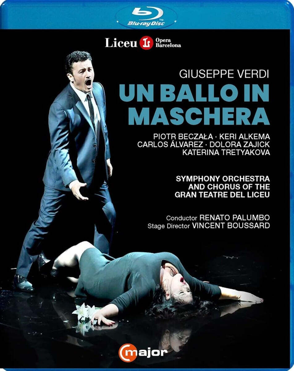 Renato Palumbo 베르디: 오페라 `가면무도회` (Verdi: Un Ballo In Maschera - Teatre Del Liceu)