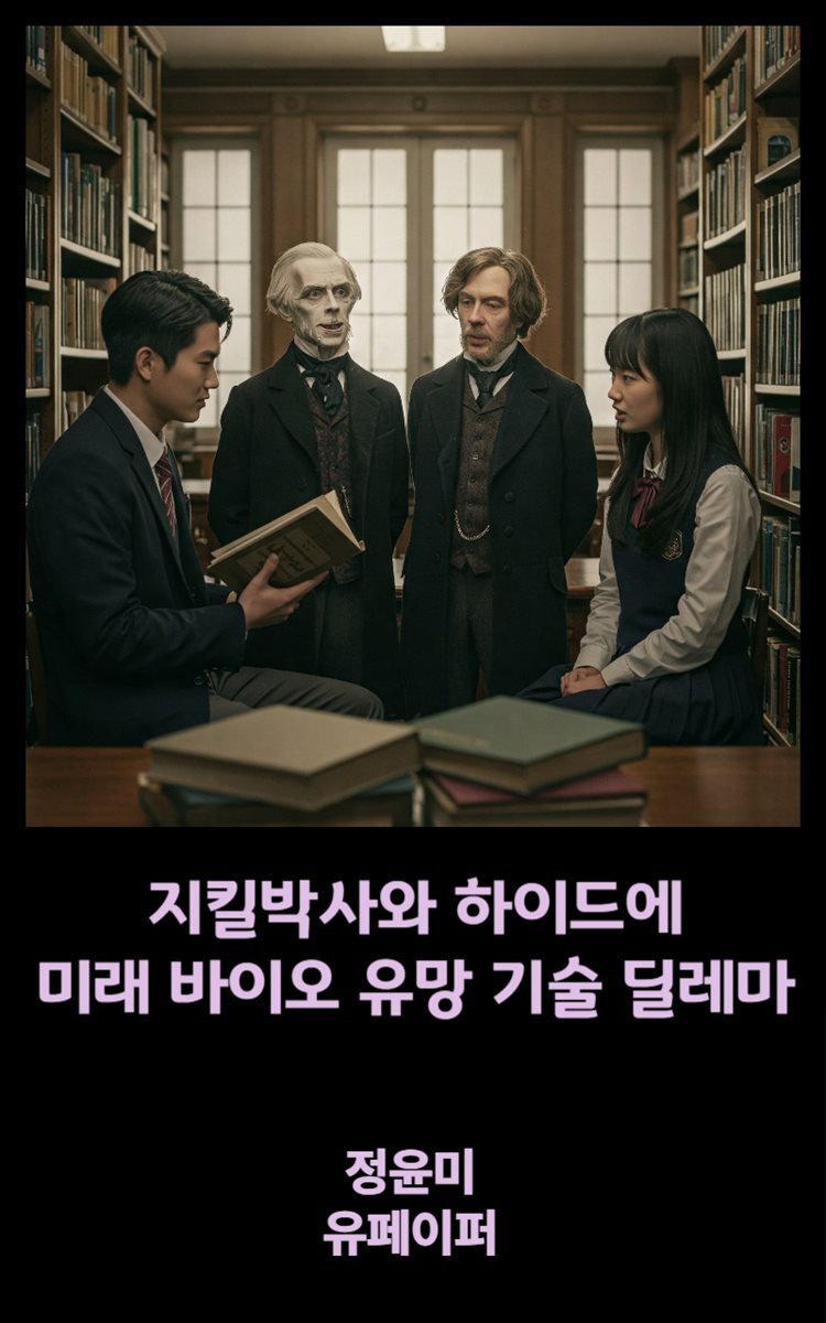 지킬박사와 하이드에 미래 바이오 유망 기술 딜레마