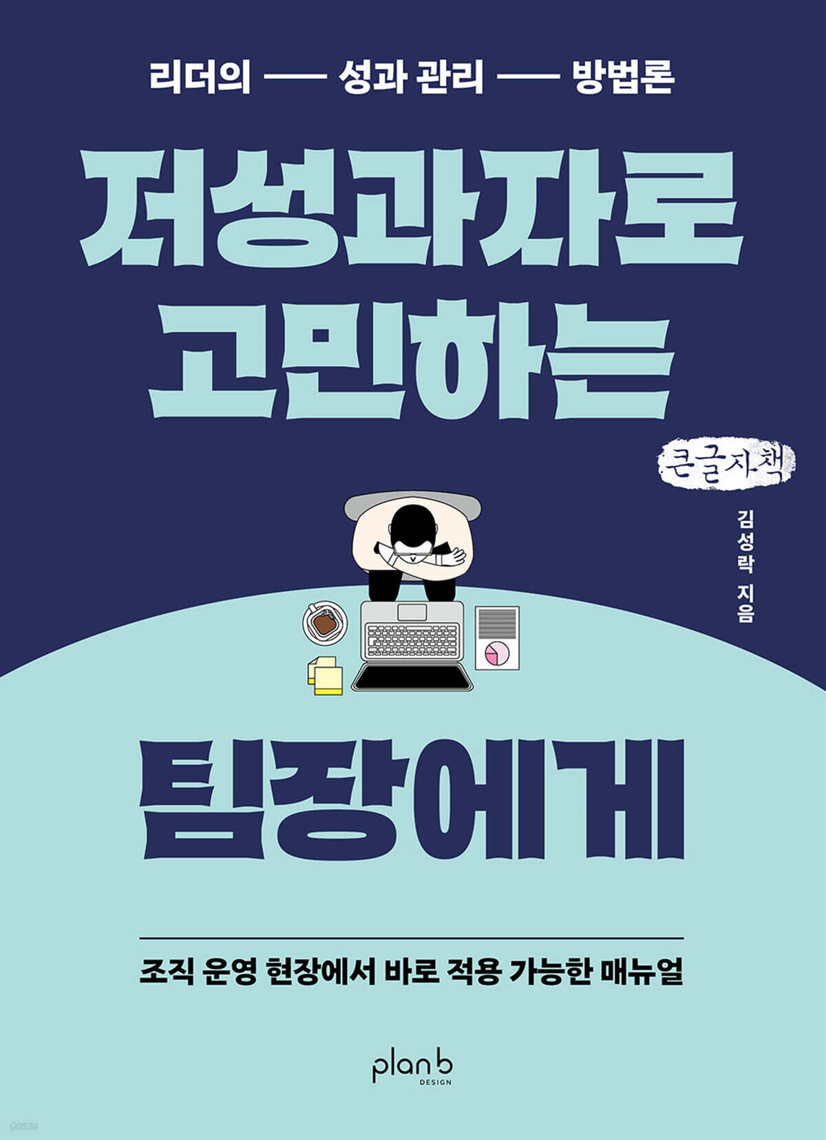 저성과자로 고민하는 팀장에게 (큰글자책)
