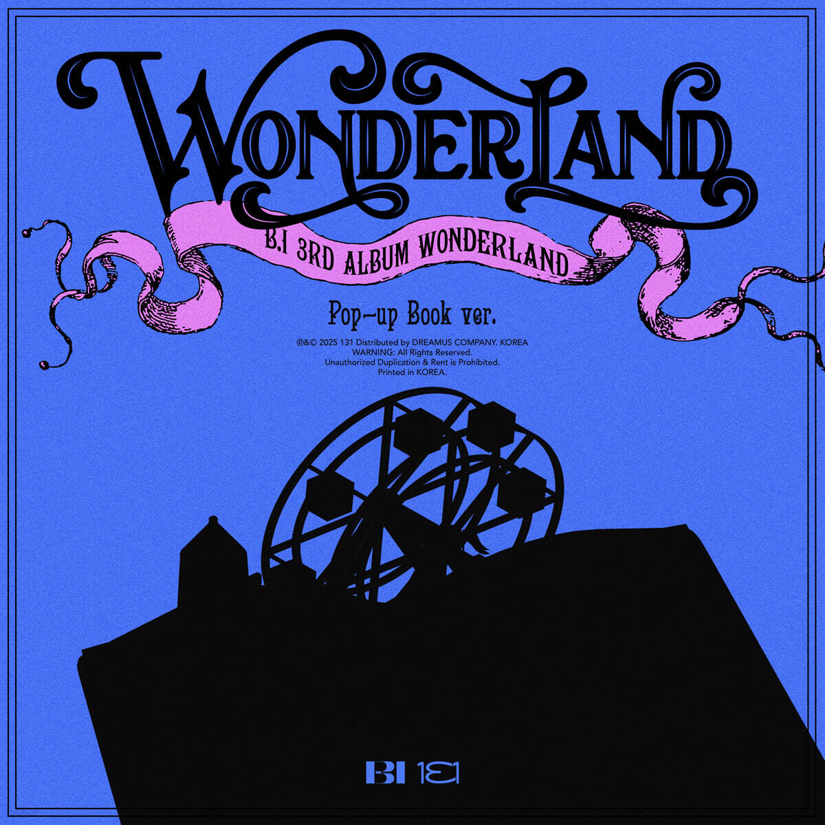 비아이 (B.I) - 3집 : WONDERLAND [Pop-up book Ver.] | 비아이 | 드림어스컴퍼니 - 예스24