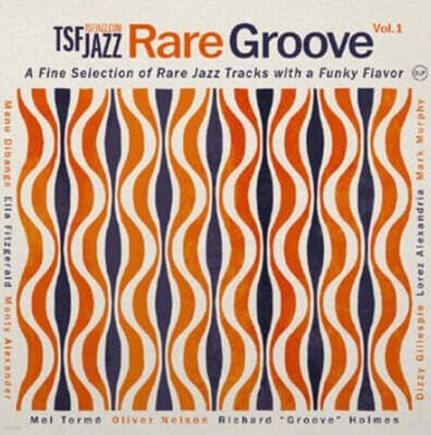 Various Artists — 레어 그루브 재즈 1집 (TSF Jazz Rare Groove - Vol. 1) 앨범 커버