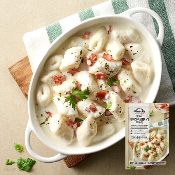 애슐리 베이컨 까르보나라 떡볶이 x 2팩