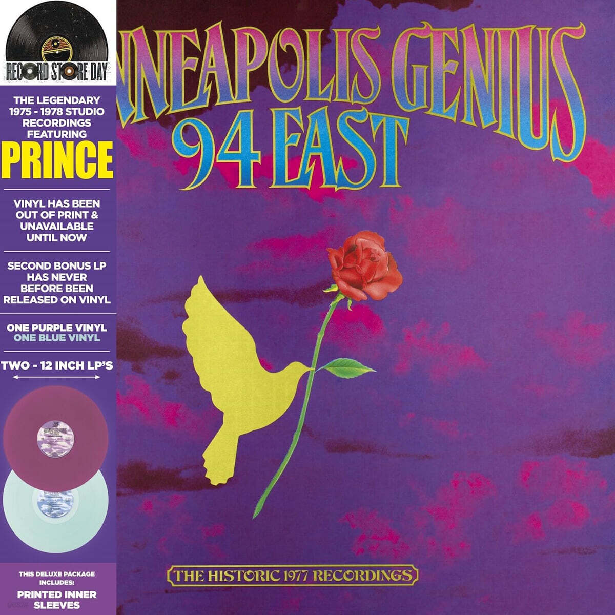 94 East (94 이스트) - Minneapolis Genius [퍼플 앤 블루 컬러 2LP]