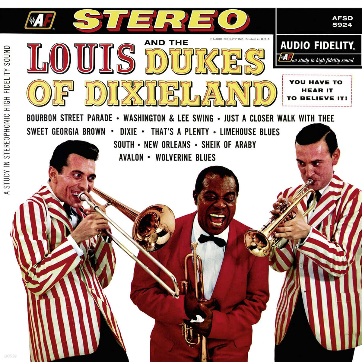 Louis Armstrong (루이 암스트롱) - Louis Armstrong and the Dukes of Dixieland [레드 컬러 LP]