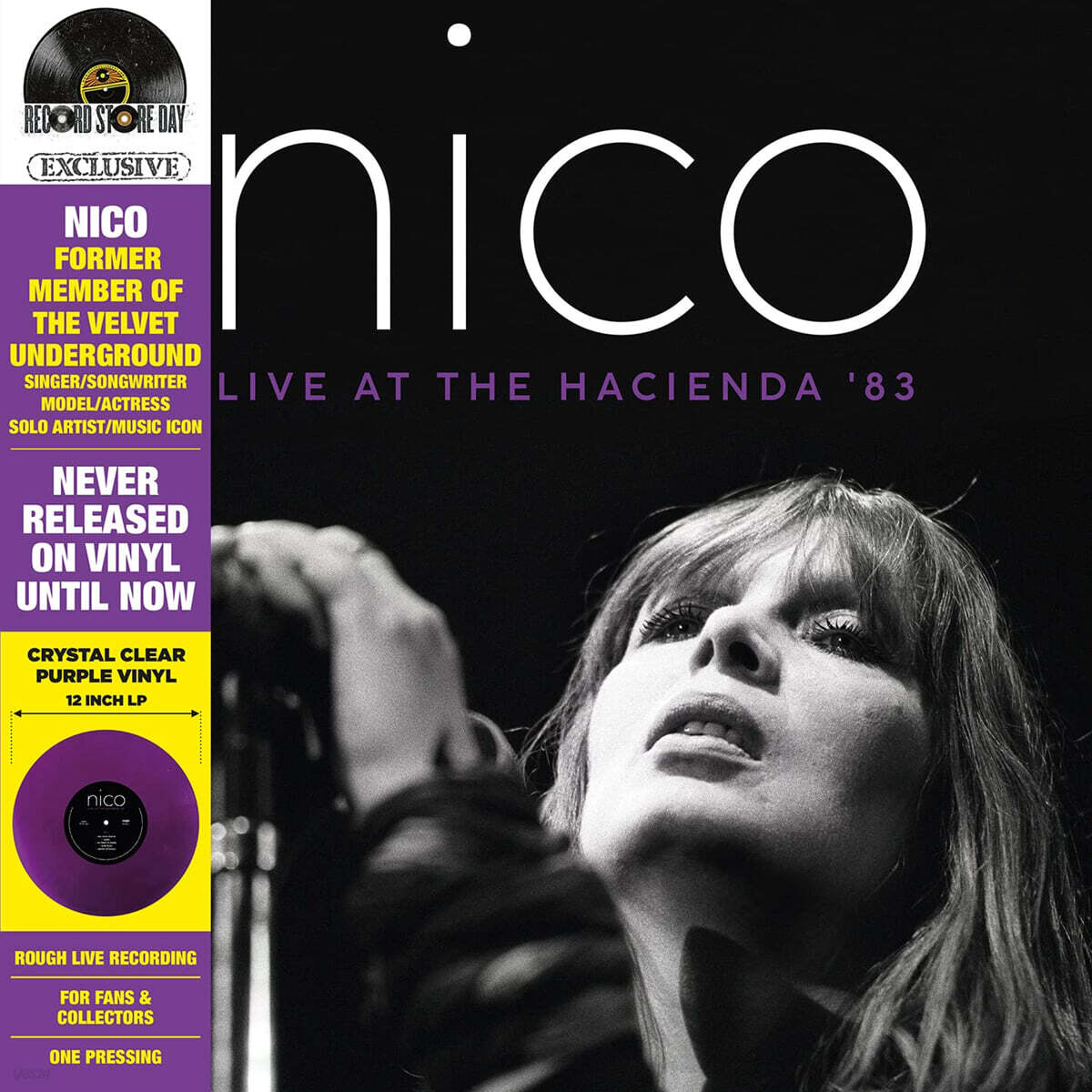 Nico (니코) - Live At The Hacienda '83 [퍼플 컬러 LP]