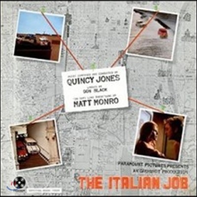 Quincy Jones — Italian Job (이탈리안 잡) OST (By Quincy Jones) 앨범 커버