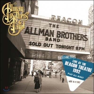 Allman Brothers Band — Selections From Play All Night 앨범 커버