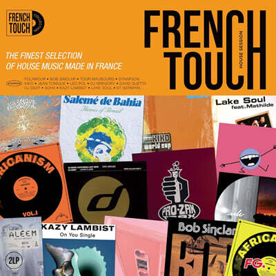 Various Artists — Wagram 레이블 프랑스 일렉트로닉 모음집 (French Touch - House Session) 앨범 커버