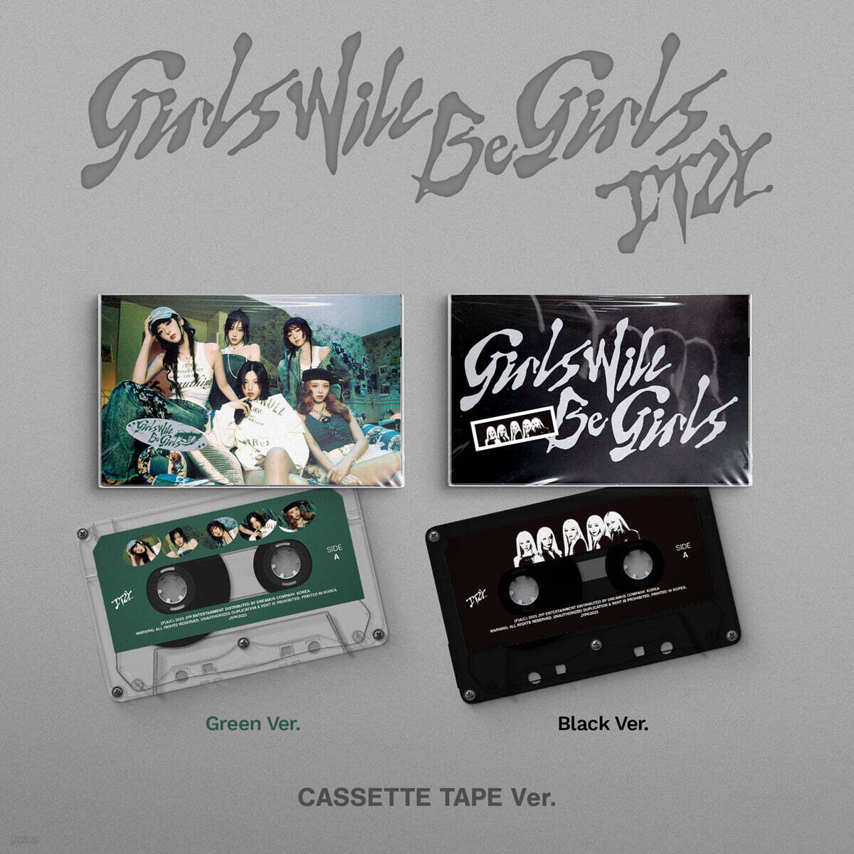 있지 (ITZY) - Girls Will Be Girls [Cassette Tape Ver.][2종 중 1종 랜덤발송]
