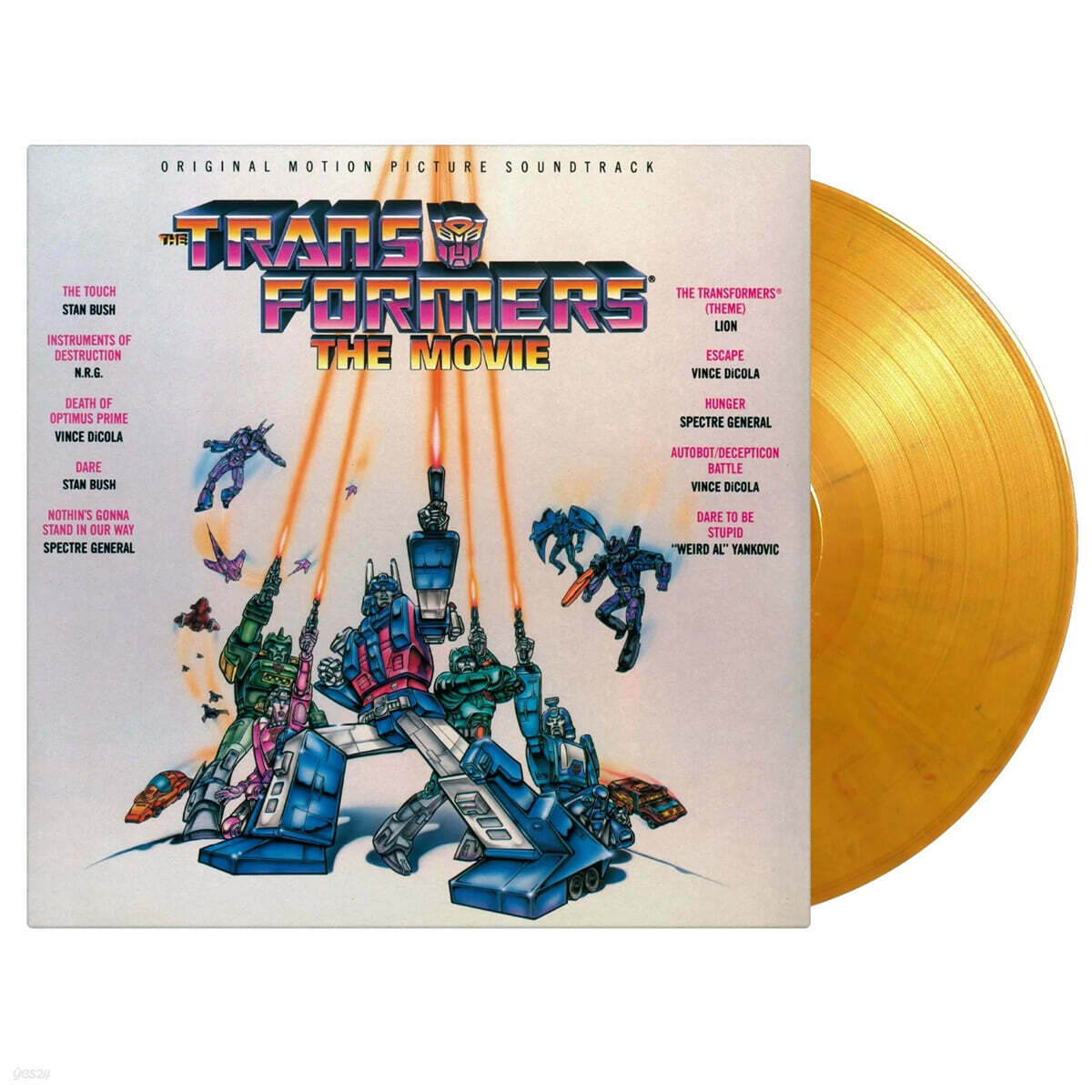 트랜스포머 더 무비 영화음악 (The Transformers: The Movie, 1986 OST) [골드 컬러 LP]