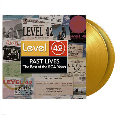 Level 42 (레벨 42) - Past Lives: Best Of The Rca Years [옐로우 컬러 2LP]