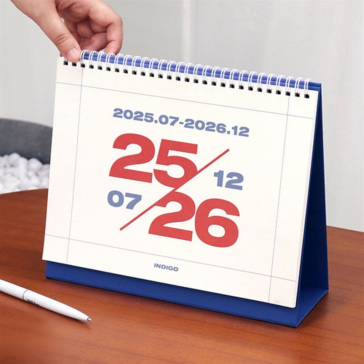 (25-26) 기본 18개월 탁상 달력 (25년 7월~26년 12월)