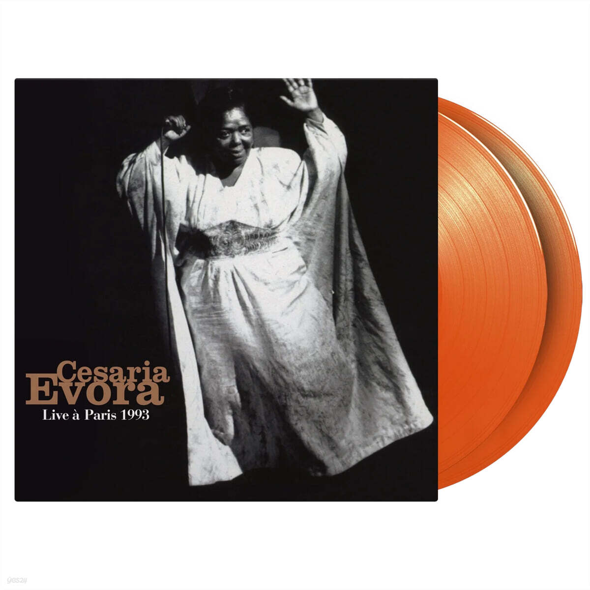 Cesaria Evora (세자리아 에보라) - Live à Paris 1993 [오렌지 컬러 2LP]