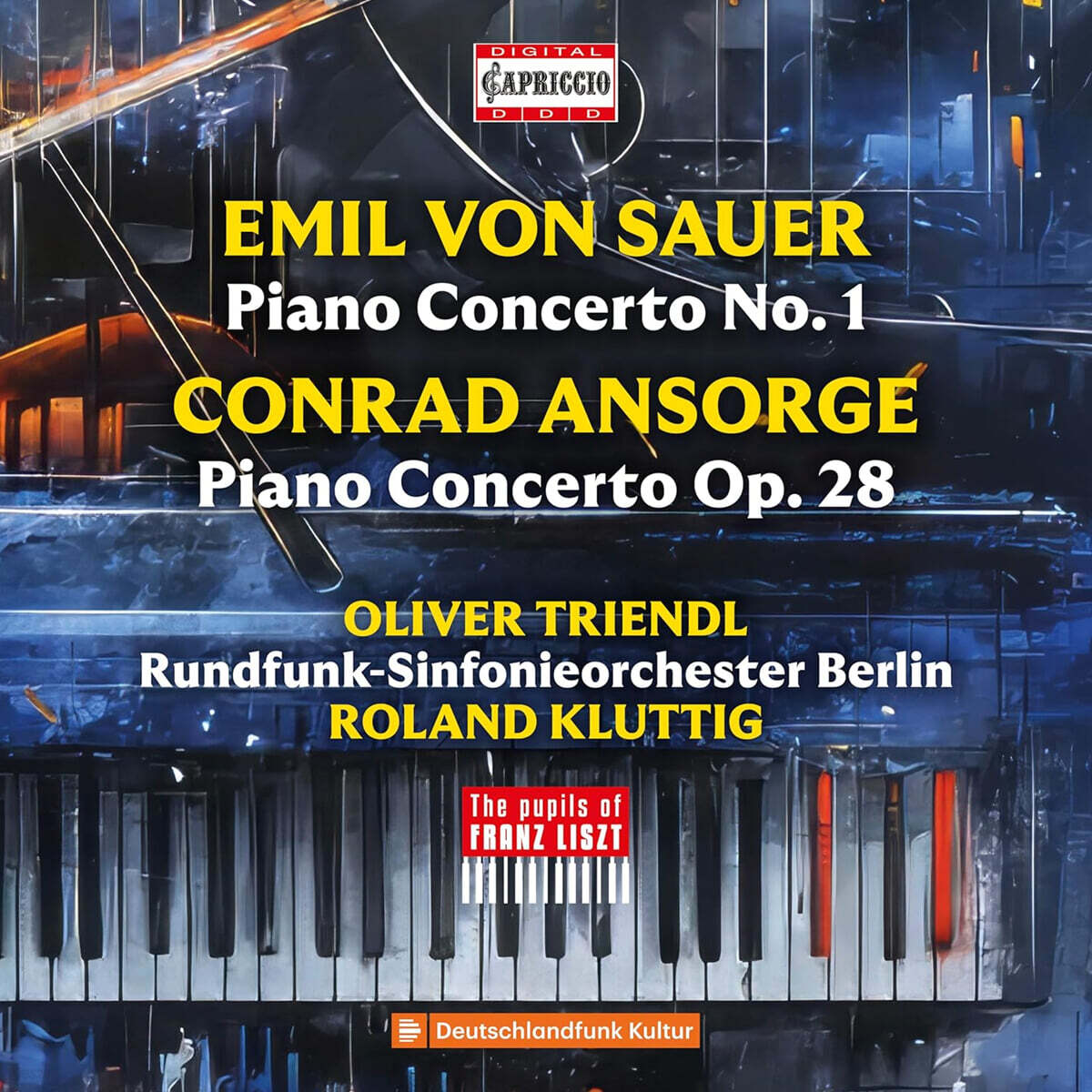 Roland Kluttig 자우어 / 안조르게: 피아노 협주곡 (Sauer: Piano Concerto No.1 / Ansorge: Piano Concerto Op.28)