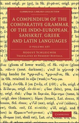 A Compendium of the Comparative Grammar of the Indo-European, Sanskrit, Greek and Latin Languages 2 Volume Set