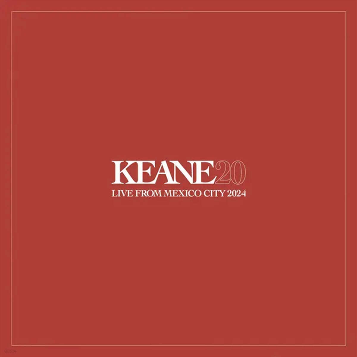 Keane (킨) - Live From Mexico City 2024 [그린 & 화이트 스플래터 컬러 LP]