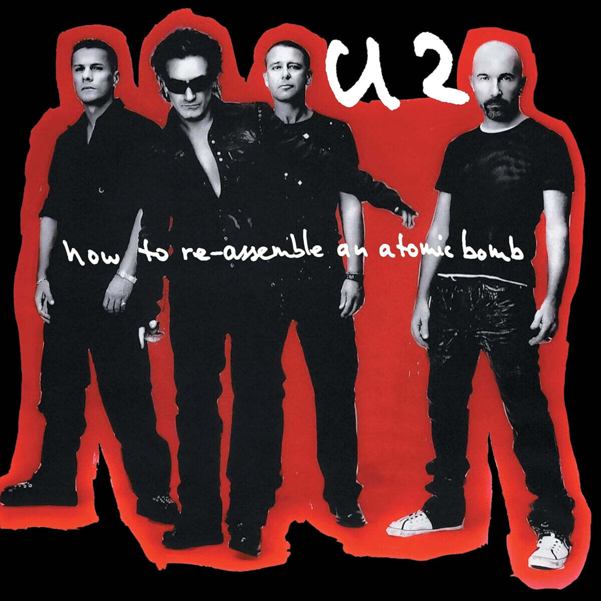 U2 (유투) - How To Re-Assemble An Atomic Bomb [레드 & 블랙 잉크 스팟 컬러 LP]