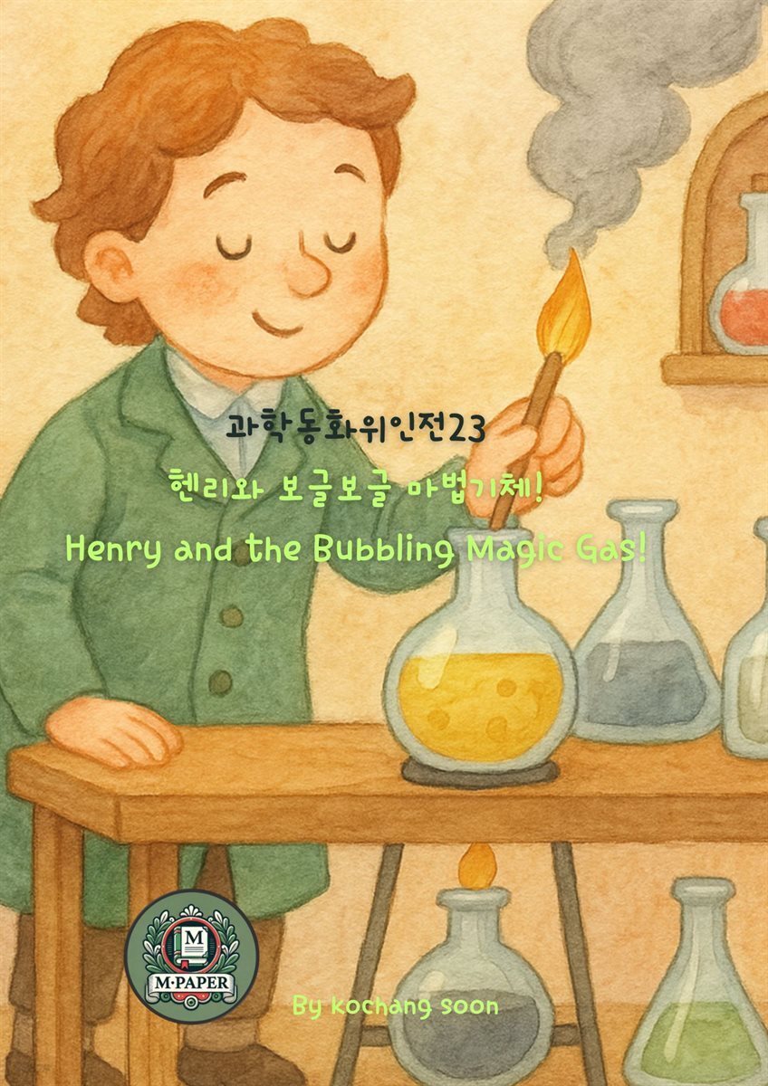과학동화위인전23 헨리와 보글보글 마법기체! Henry and the Bubbling Magic Gas!