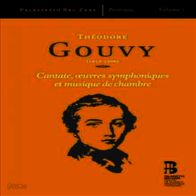 구비: 칸타타, 관현악과 실내악 작품집 (Gouvy: works for Cantata, Symphonic & Chamber Music) (3CD) - Jacques Mercier