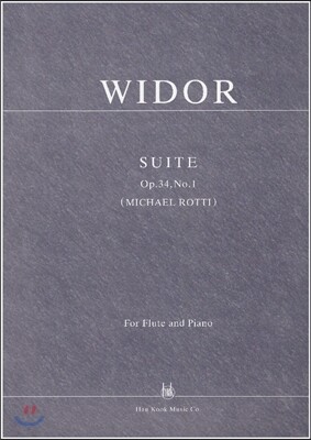 한국음악사  플루트 비도르 모음곡 (Op.34 , No.1)