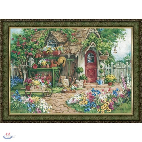 화원 (PLP1294/1000조각/액자포함/51x73.5cm)