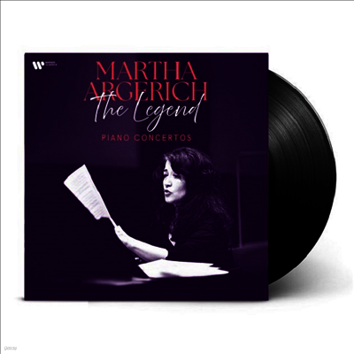 Martha Argerich — 아르헤리치 - 레전드 피아노 협주곡 (The Legend - Piano Concertos) - Martha Argerich 앨범 커버