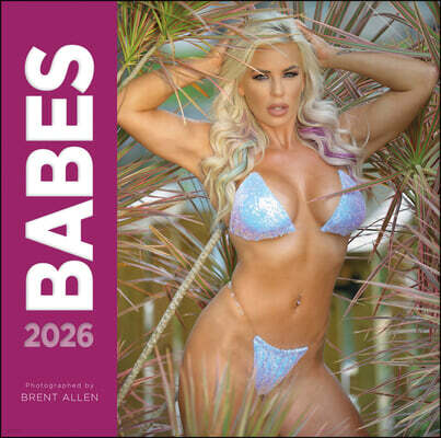 CAROUSEL CALENDARS 2026 Babes Square Wall Sunday Start Calendar