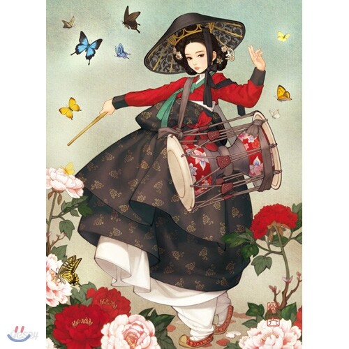 목단화여인2 (PL742/500조각/단일상품/38x52cm) - YES24