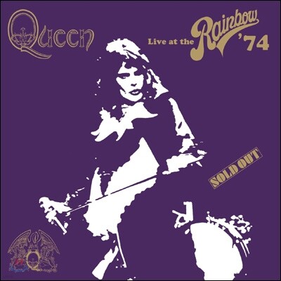 Queen — Live At The Rainbow '74 (퀸 레인보우 라이브) 앨범 커버