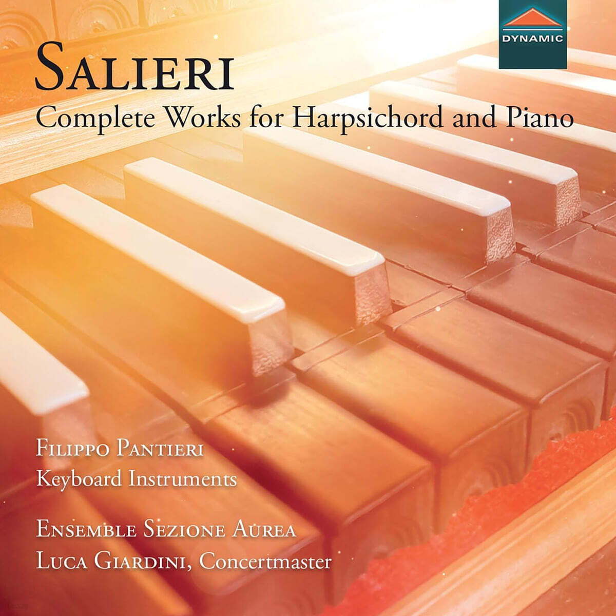 Filippo Pantieri 살리에리: 하프시코드와 피아노를 위한 작품 전곡 (Salieri: Complete Works for Harpsichord & Piano)
