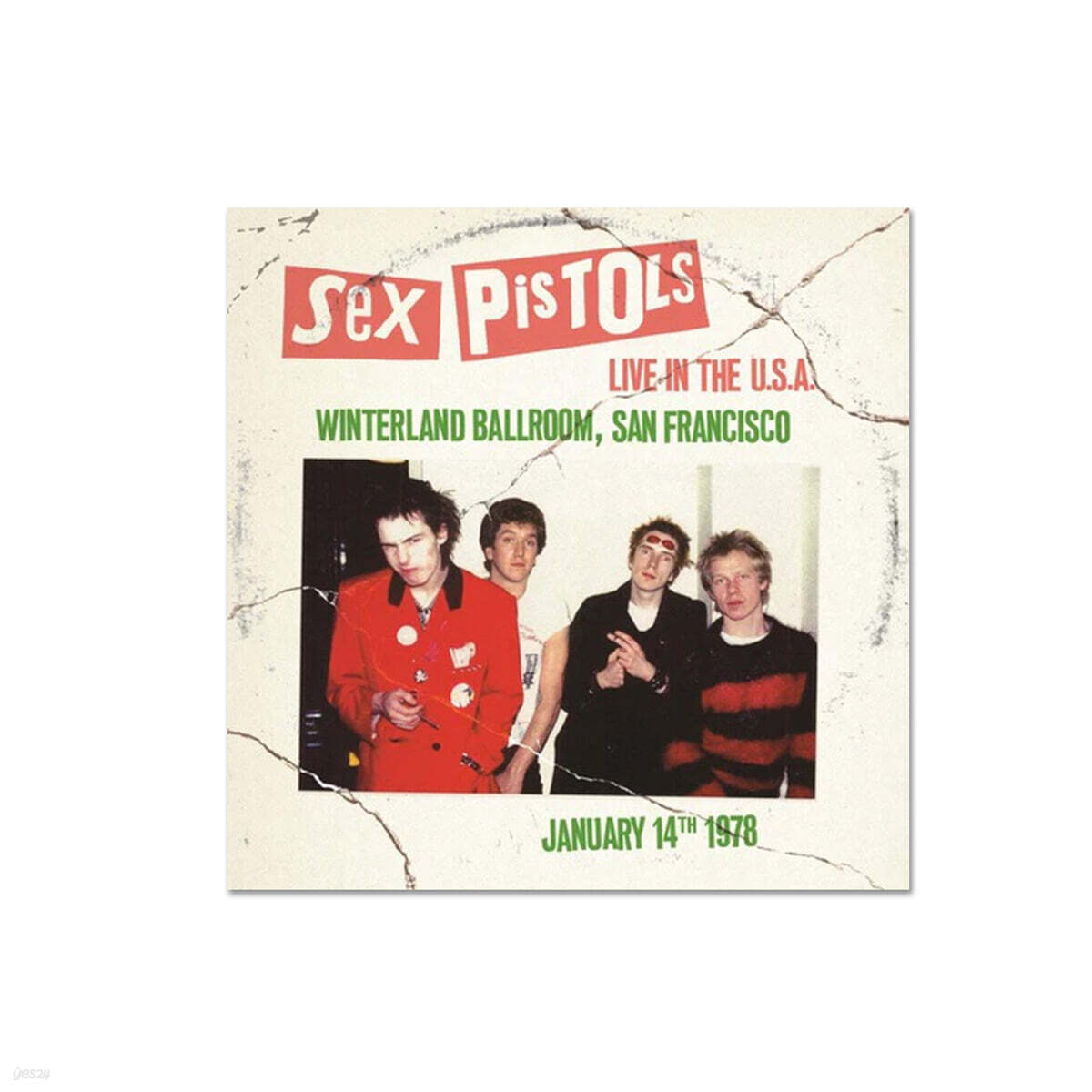 Sex Pistols (섹스 피스톨즈) - Longhorns Ballroom, Dallas [화이트 컬러 LP]