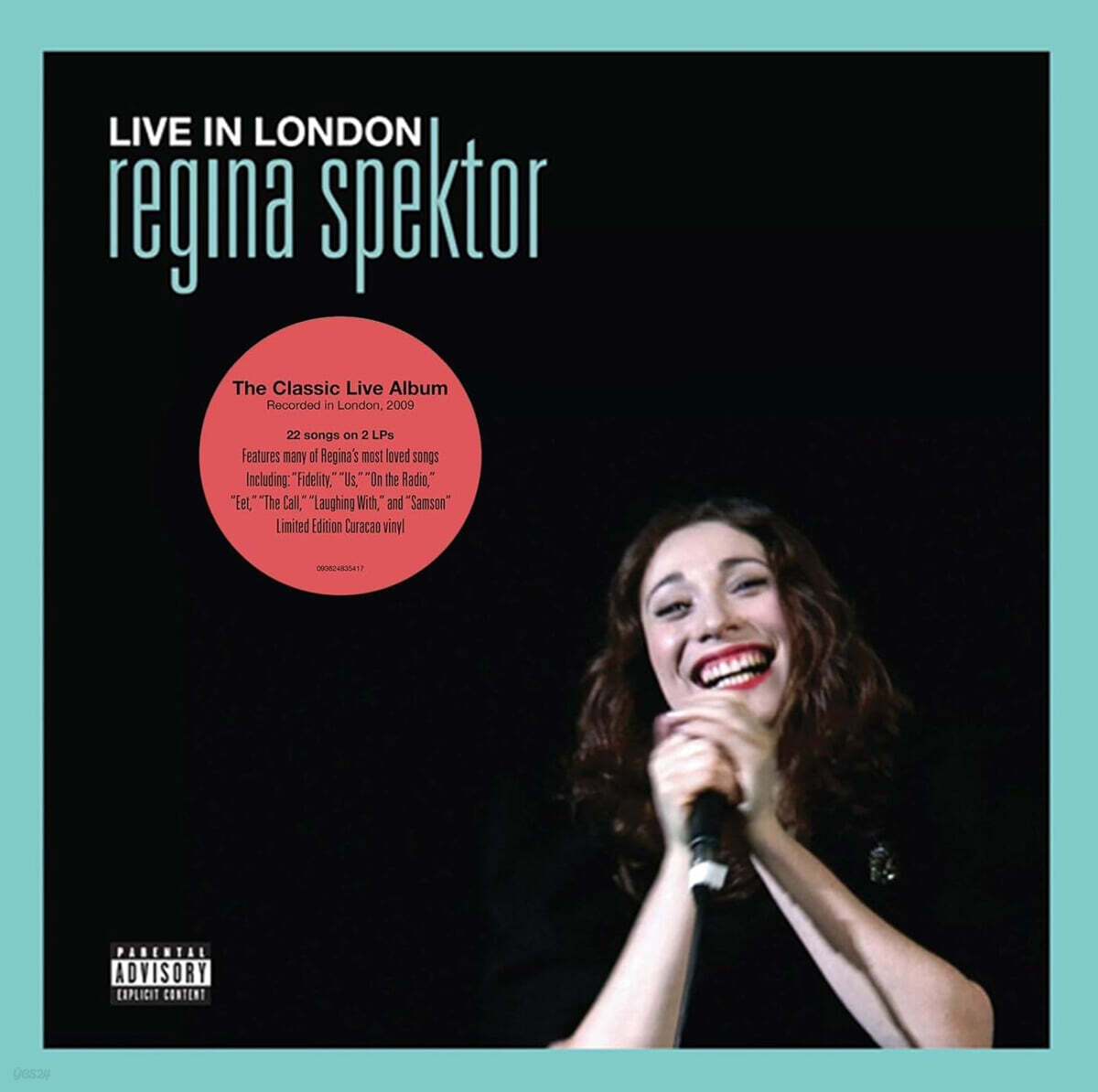 Regina Spektor (레지나 스펙터) - Live in London [투명 블루 컬러 2LP]