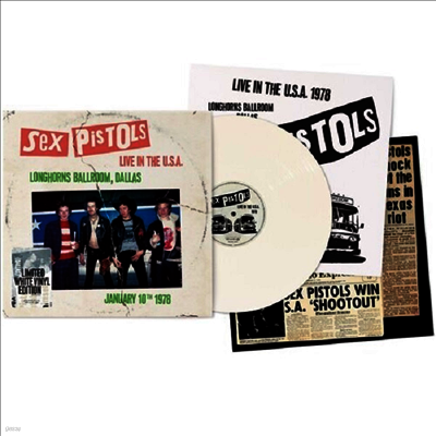 Sex Pistols — Live In The U.S.A. 1978 - Longhorns Ballroom, Dallas 앨범 커버