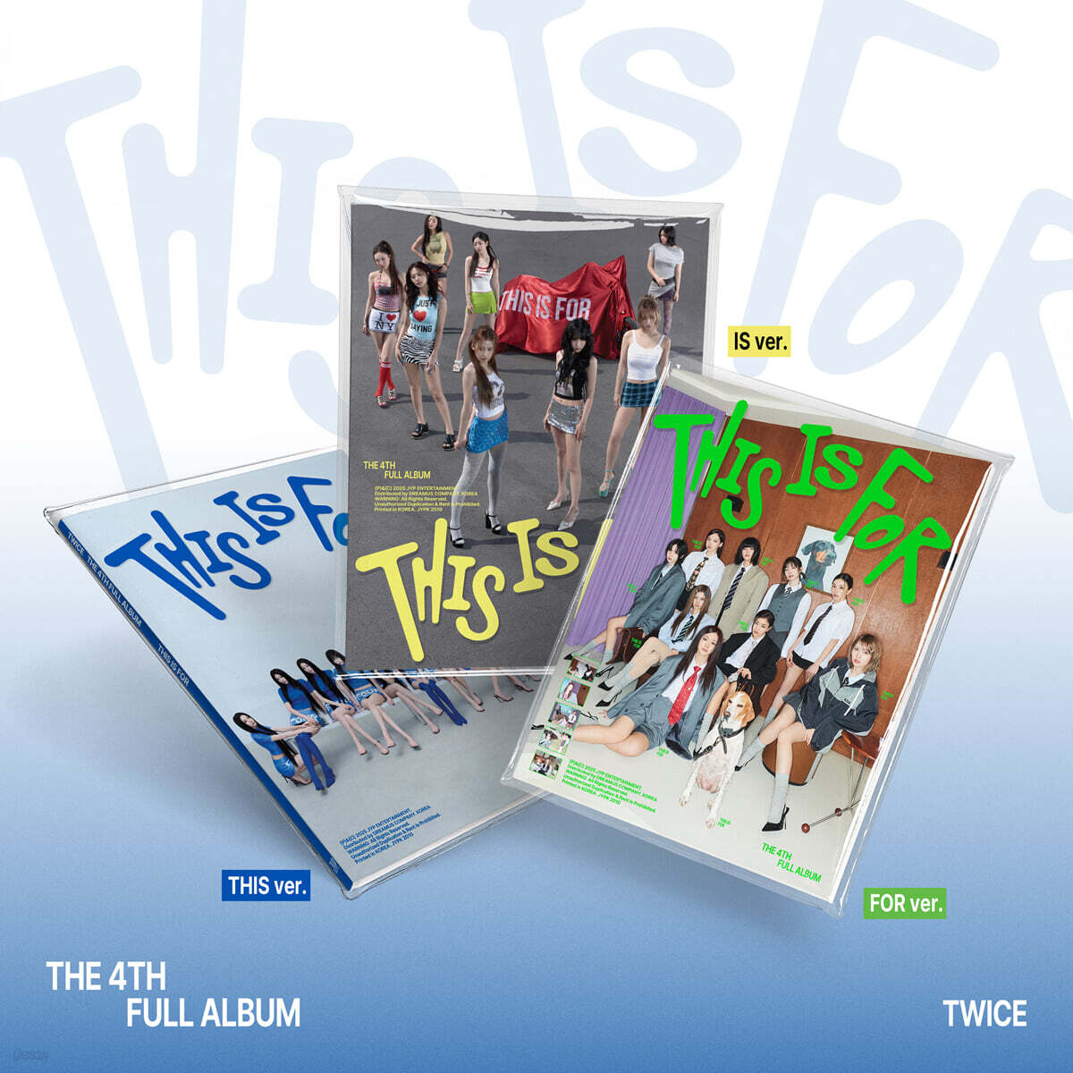 트와이스 (TWICE) - 4집 : THIS IS FOR [3종 SET]