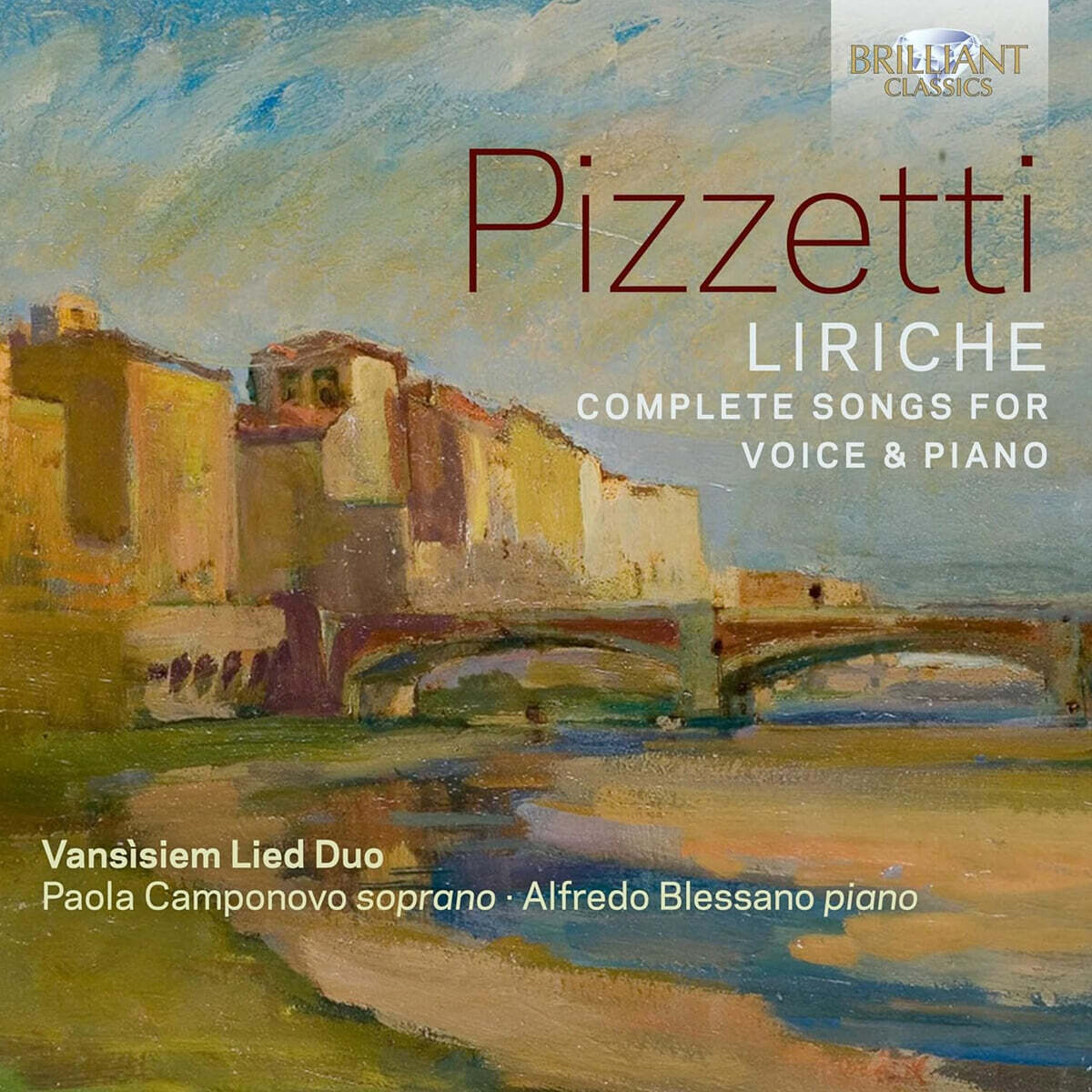 Vanisiem Duo 피제티: 성악과 피아노를 위한 가곡 전곡 (Pizzetti: Liriche - Complete Songs for Voice & Piano)