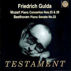Mozart : Piano Concerto No.2526 : Friedrich Gulda