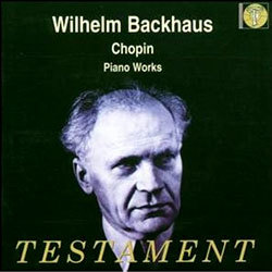 Chopin : Piano Recital : Wilhelm Backhaus