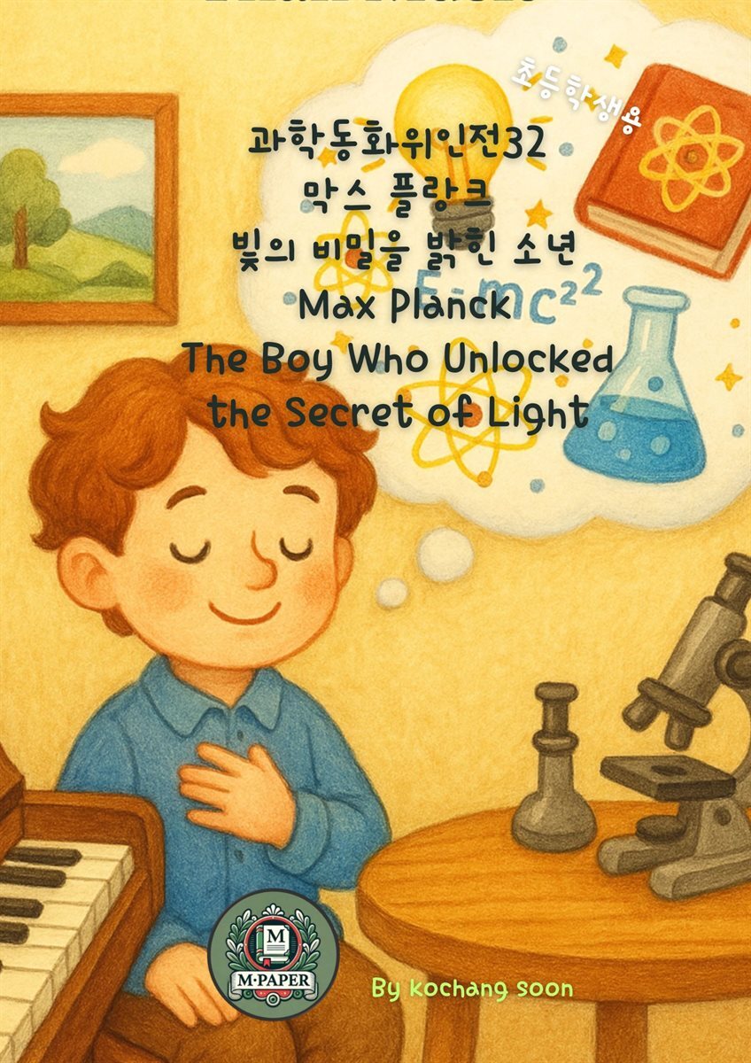 과학동화위인전32 막스 플랑크: 빛의 비밀을 밝힌 소년 Max Planck: The Boy Who Unlocked the Secret of Light
