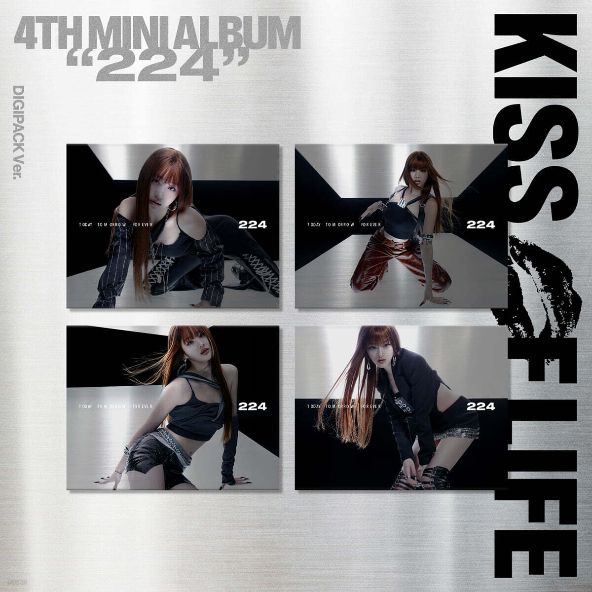 KISS OF LIFE (키스오브라이프) - 미니앨범 4집 : 224 [Digipack Ver.][4종 중 1종 랜덤발송]