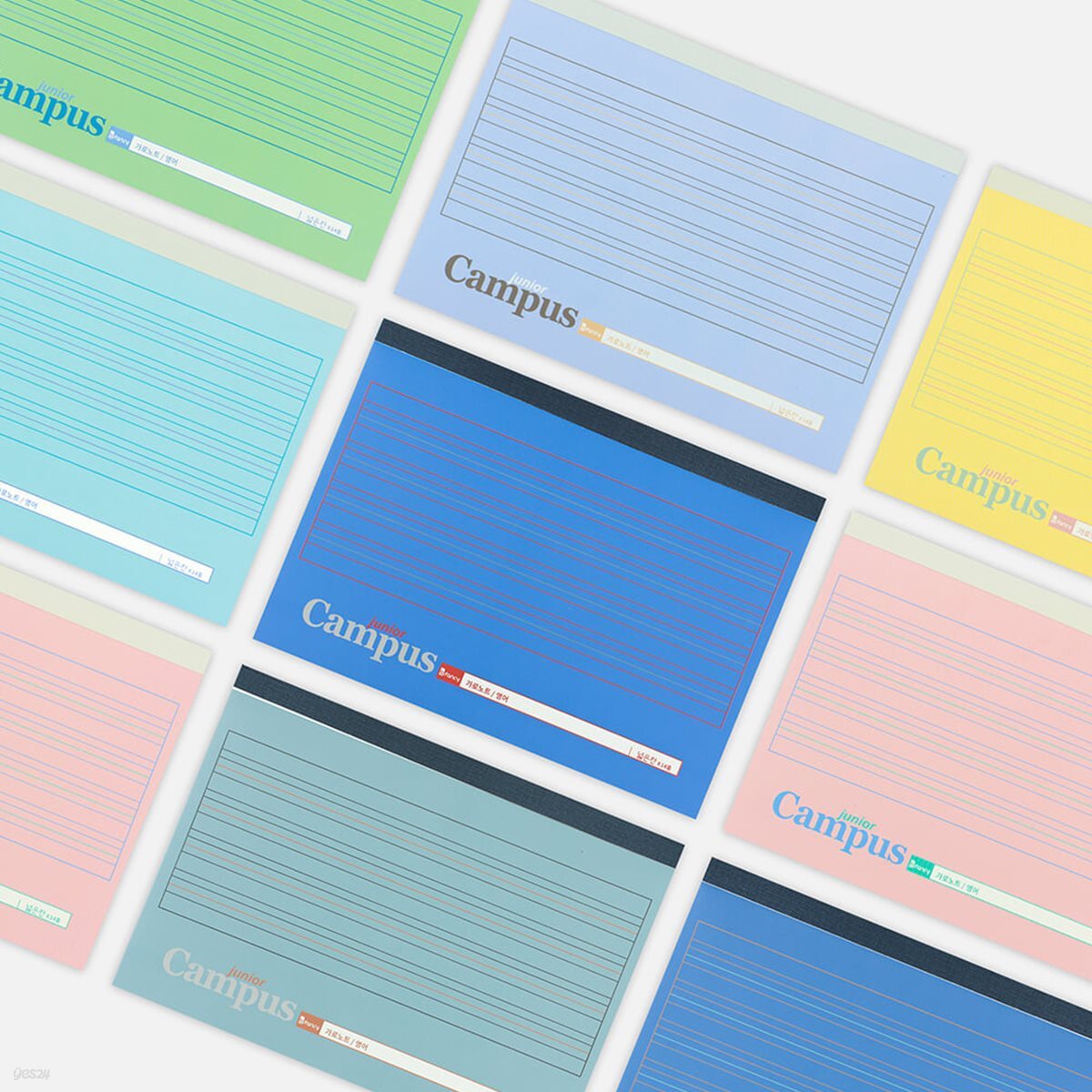 [4권 세트] 비팬시 초등 영어 가로노트 넓은칸 (저학년 노트)