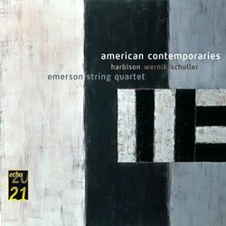 Harbison / Wernick / Schuller : Emerson String Quartet
