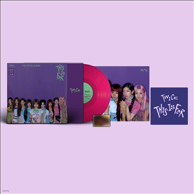 트와이스,Twice — This Is For (미국반 독점 포토카드) 앨범 커버