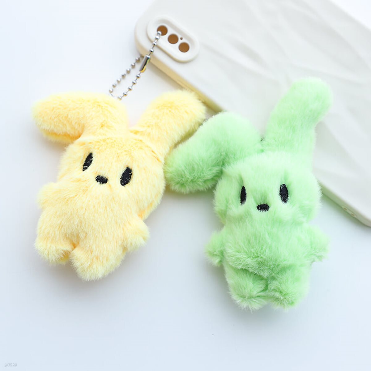 귀여운 토끼인형 애착 키링 키홀더 유치원 어린이집 선물 우정 조카