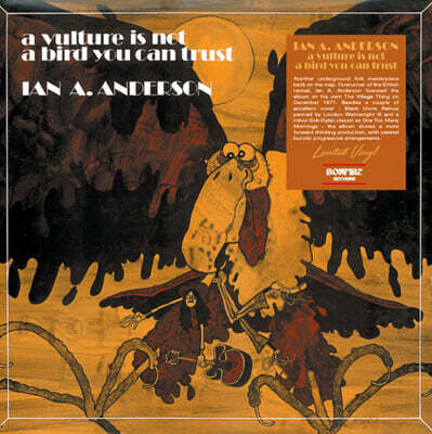 Ian A. Anderson — A Vulture Is Not A Bird You Can Trust 앨범 커버