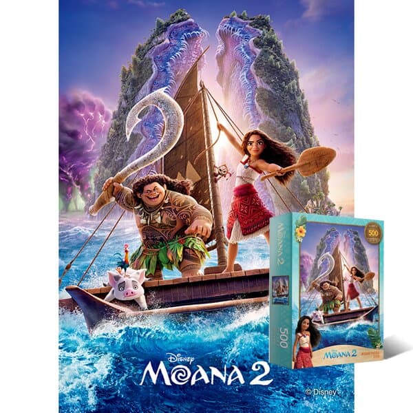 500피스퍼즐 디즈니 모아나2 출항 퍼즐라이프 PL553D