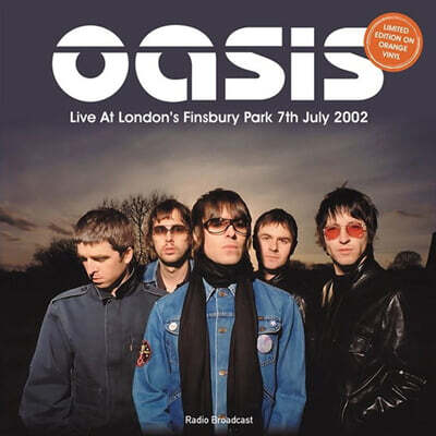 Oasis — Live At London's Finsbury Park 7th July 2002 앨범 커버