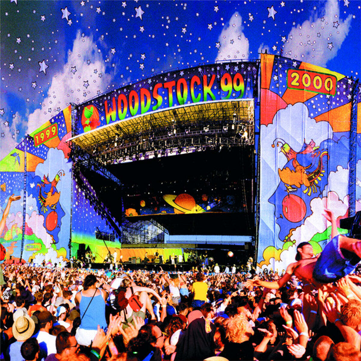 1999년 우드스탁 하이라이트 앨범 (Woodstock ‘99 ) [블루 컬러 LP]