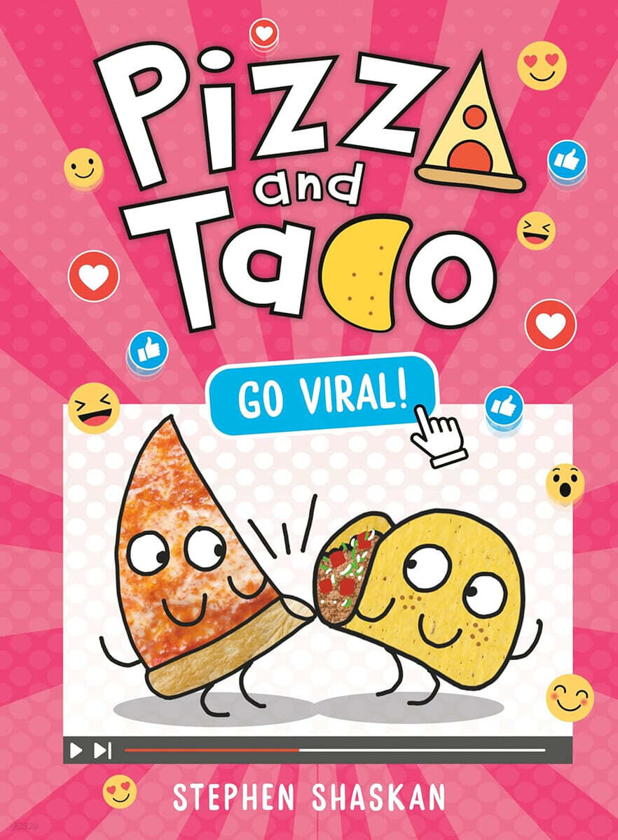 Pizza and Taco #10: Go Viral! : (A Graphic Novel)
